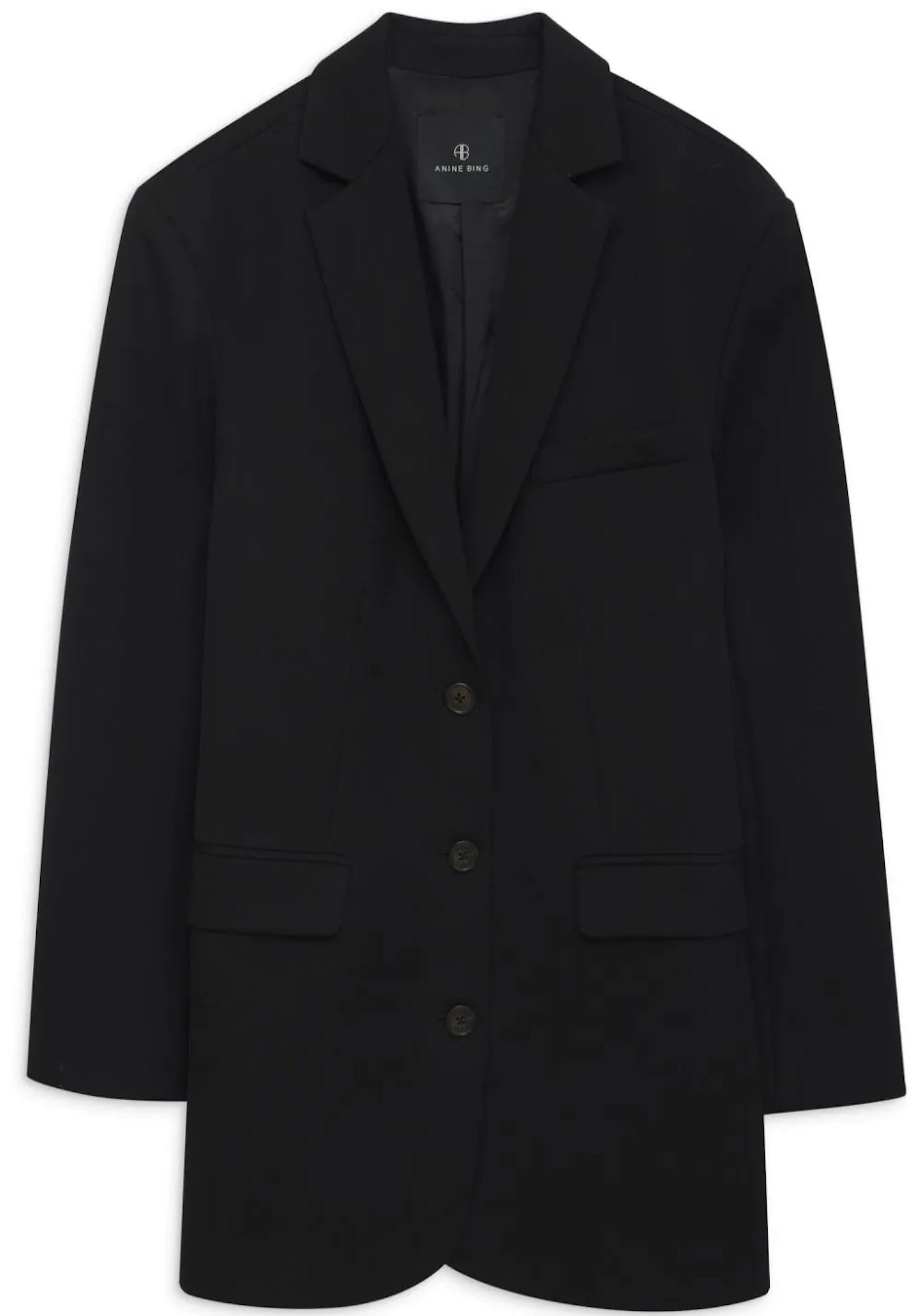 QUINN WOOL BLAZER DRESS IN BLACK