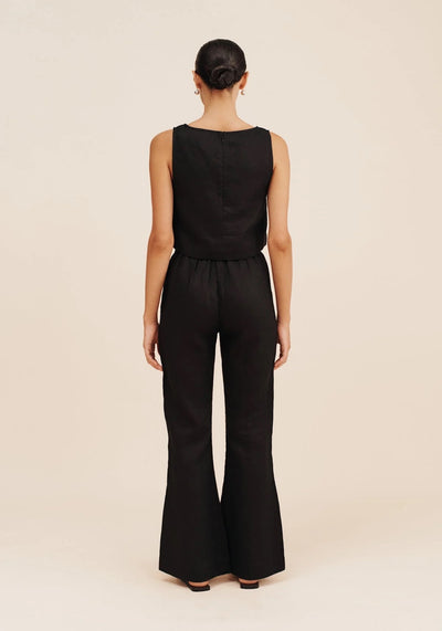 TIA TROUSER IN BLACK