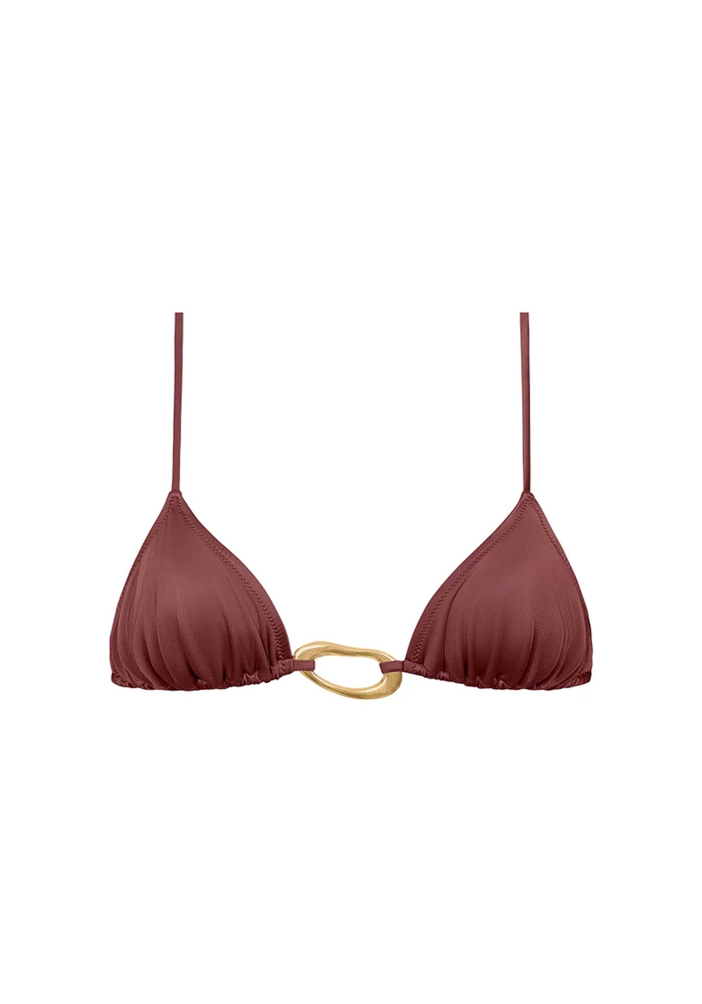 ONA QUATOR TOP IN CHESTNUT