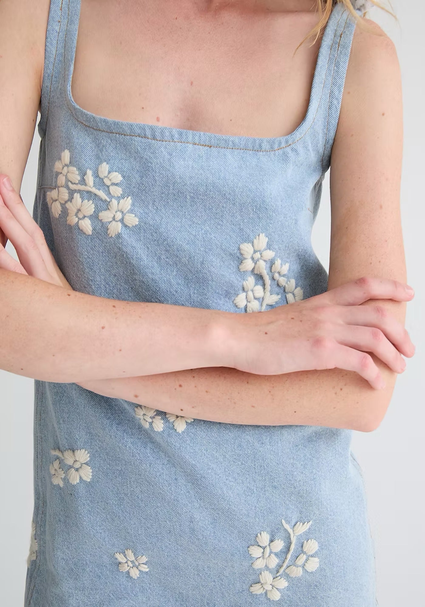 DAKOTA DENIM MINI DRESS