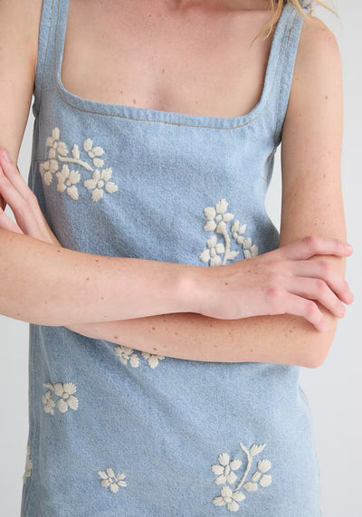 DAKOTA DENIM MINI DRESS