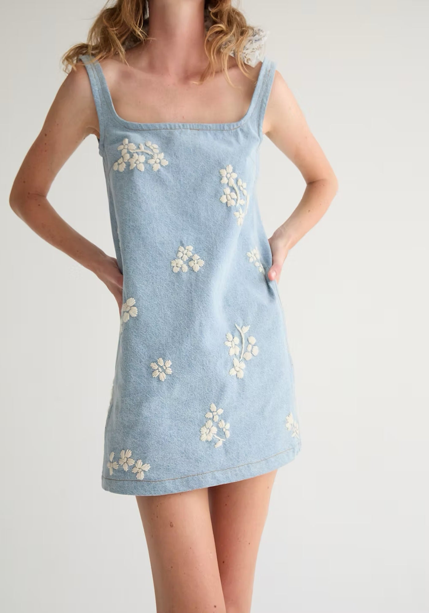 DAKOTA DENIM MINI DRESS