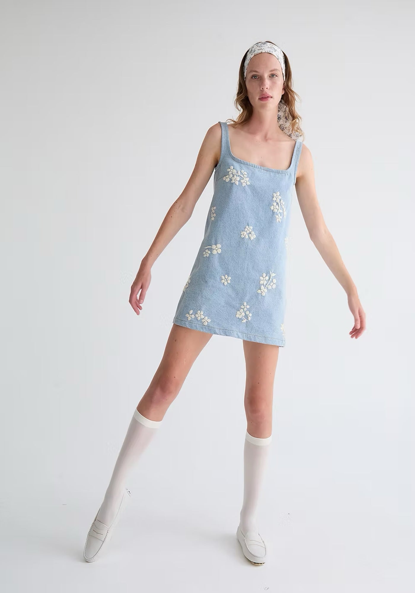 DAKOTA DENIM MINI DRESS