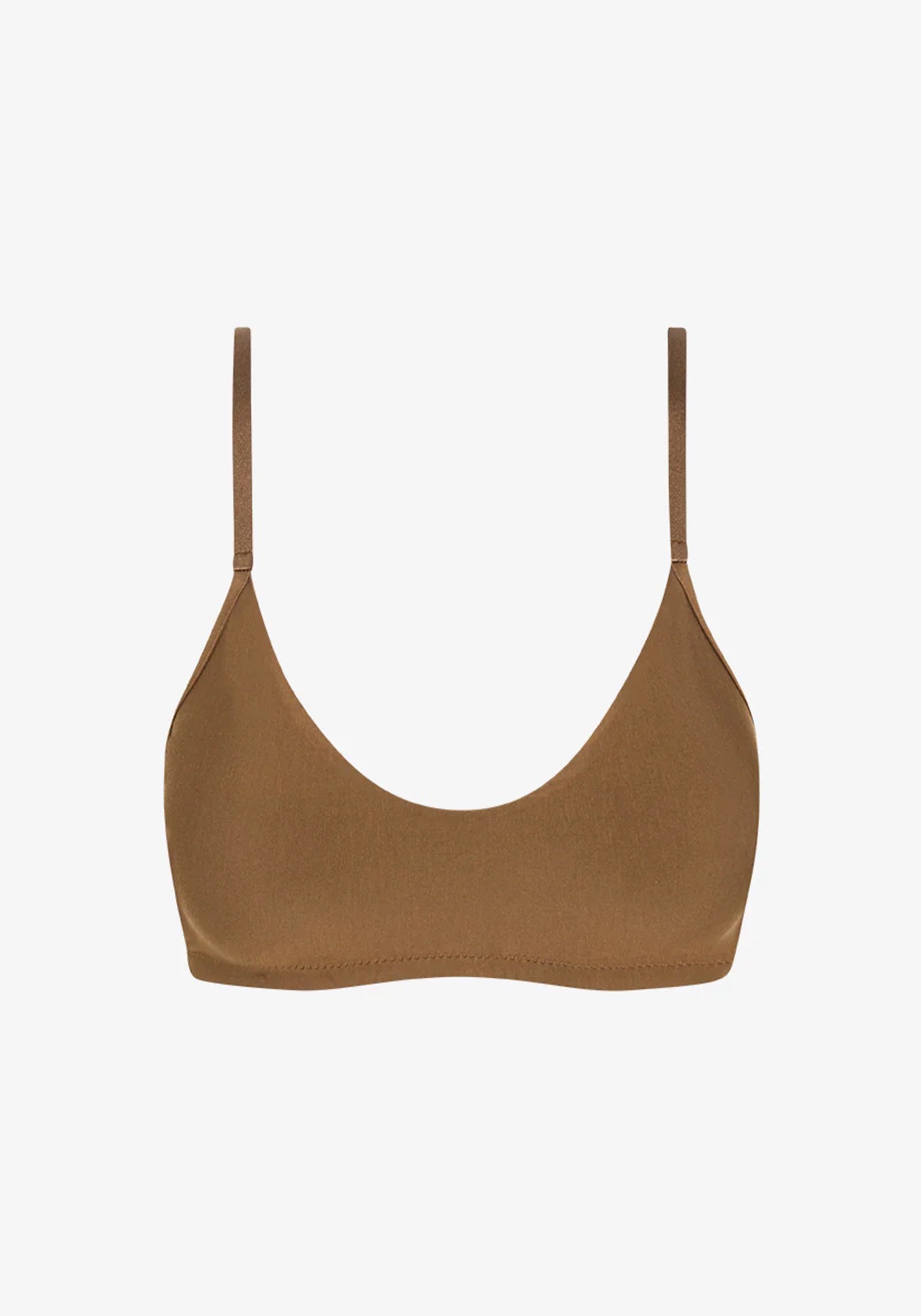 BUTTER BRALETTE IN CINNAMON