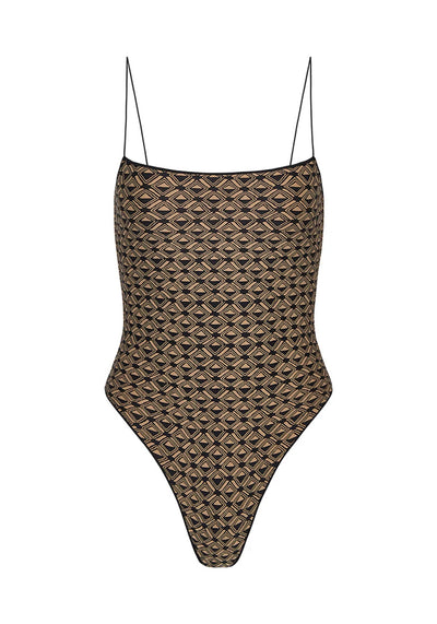 THE C ONE PIECE IN BAMBA BLACK