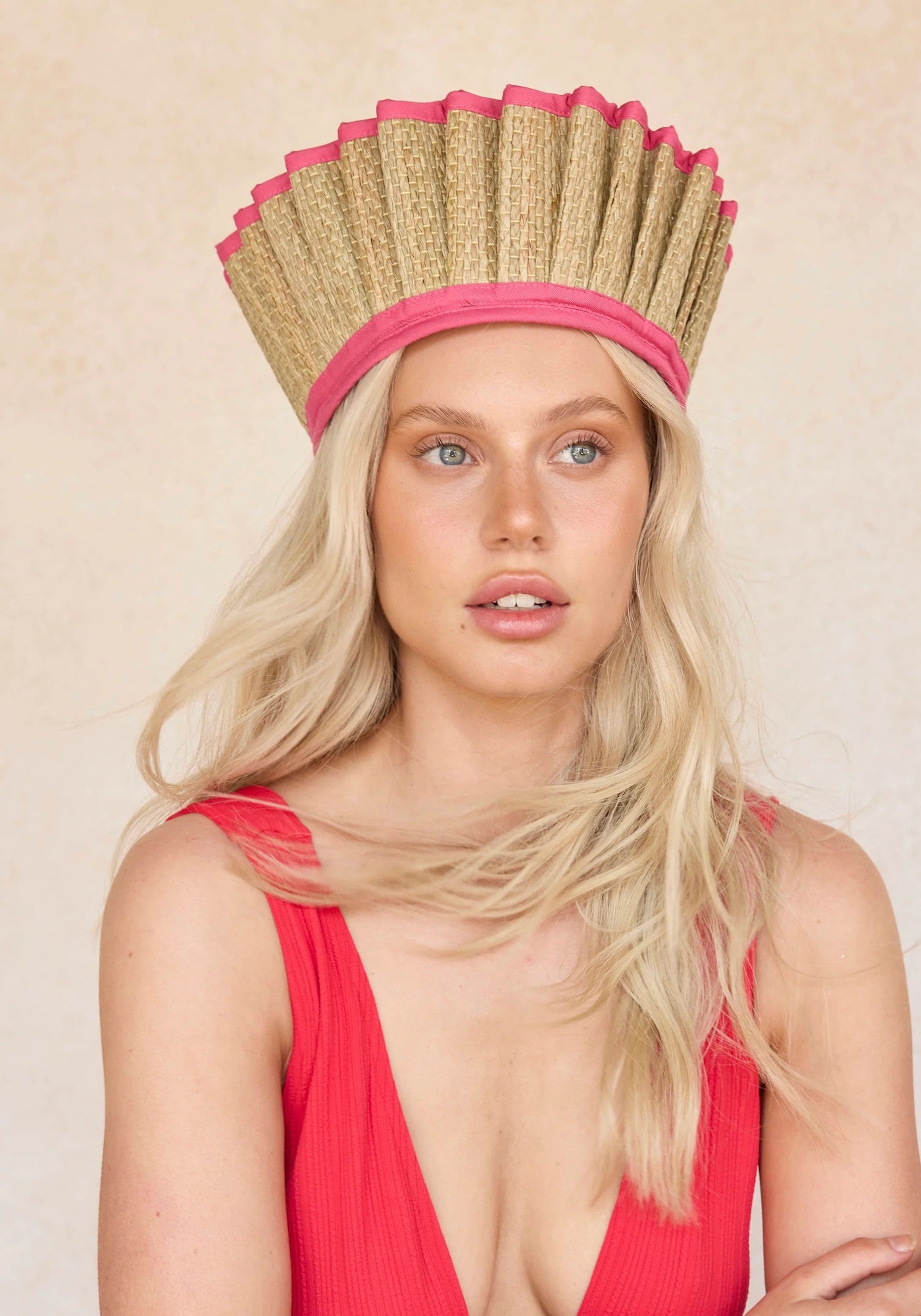 MAXI FLAMINGO ISLAND CAPRI HAT