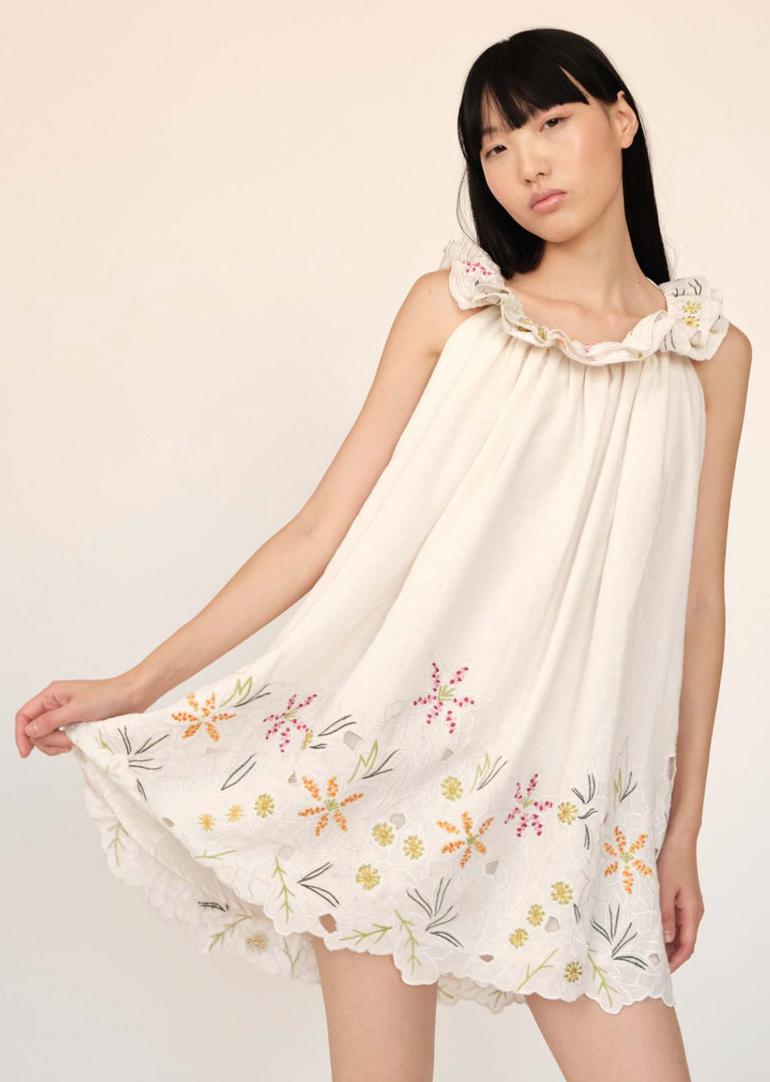 bonita textured mini dress Bonita Mini Dress Butter Outlet Online