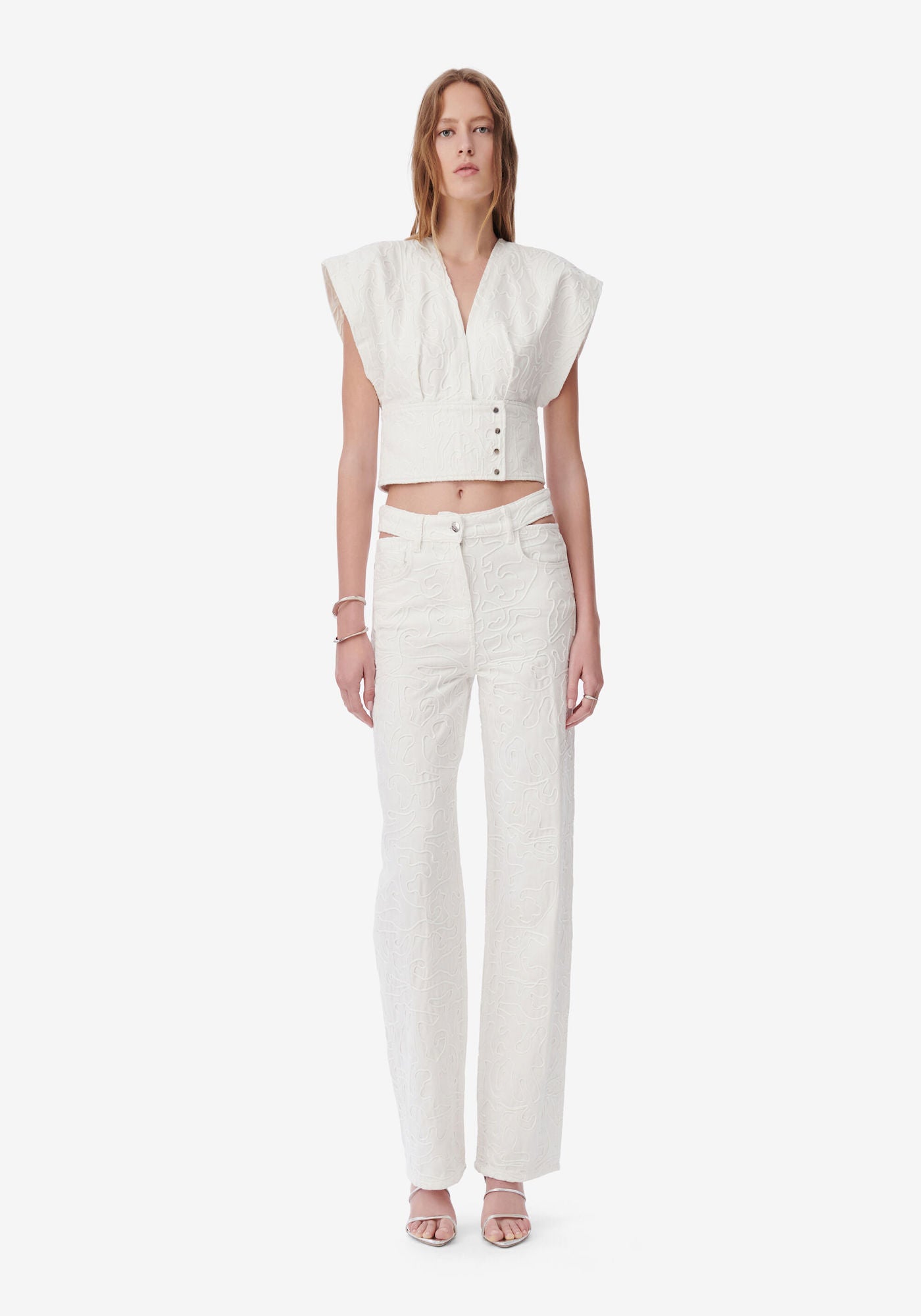 LAMBERT PANTS IN WHITE