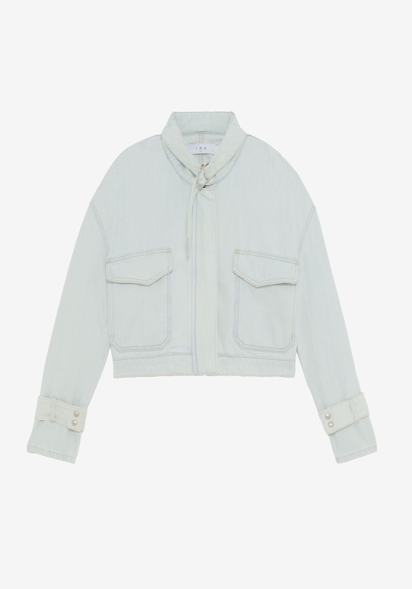 DAMARIO OUTERWEAR IN BLEACHED BLUE