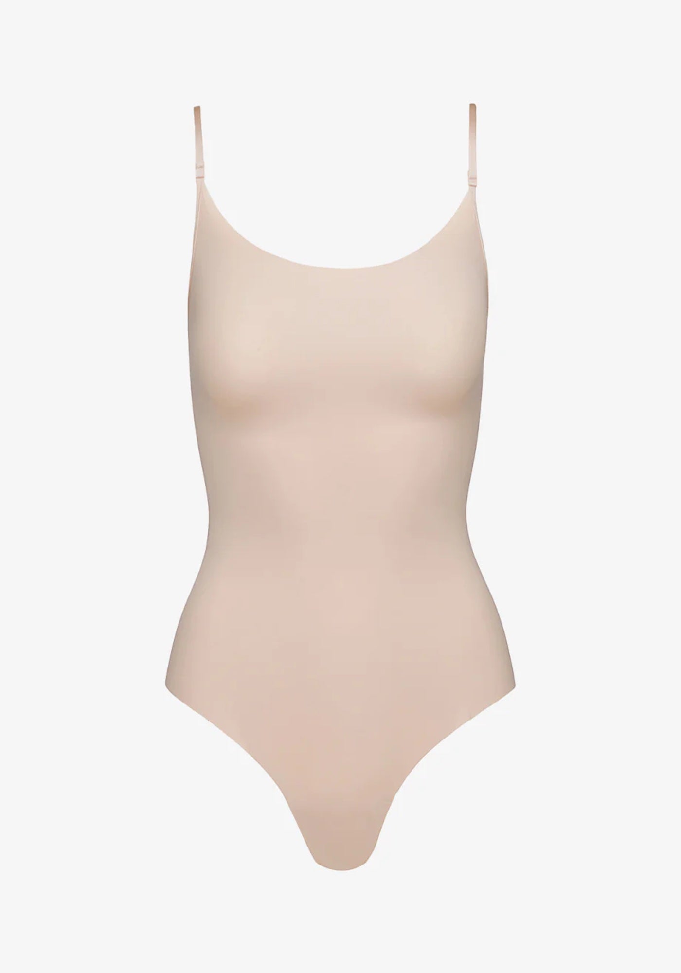 CLASSIC CAMI BODYSUIT IN BEIGE