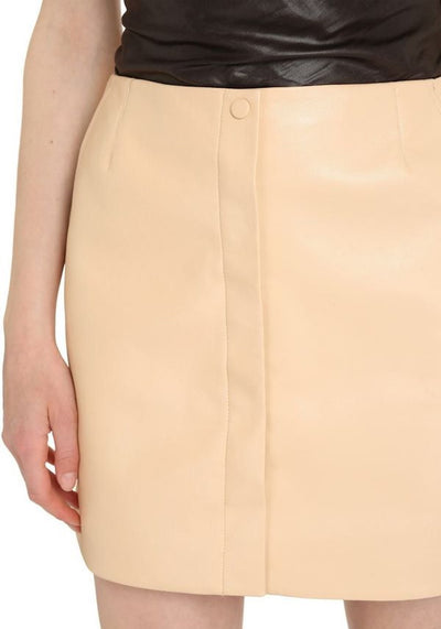 LYNN LEATHER MINI SKIRT
