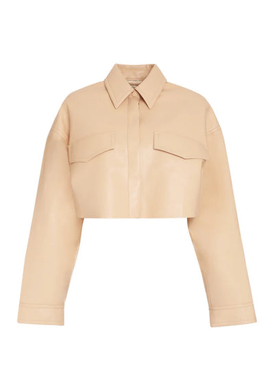 NANUSHKA MARTE LEATHER JACKET