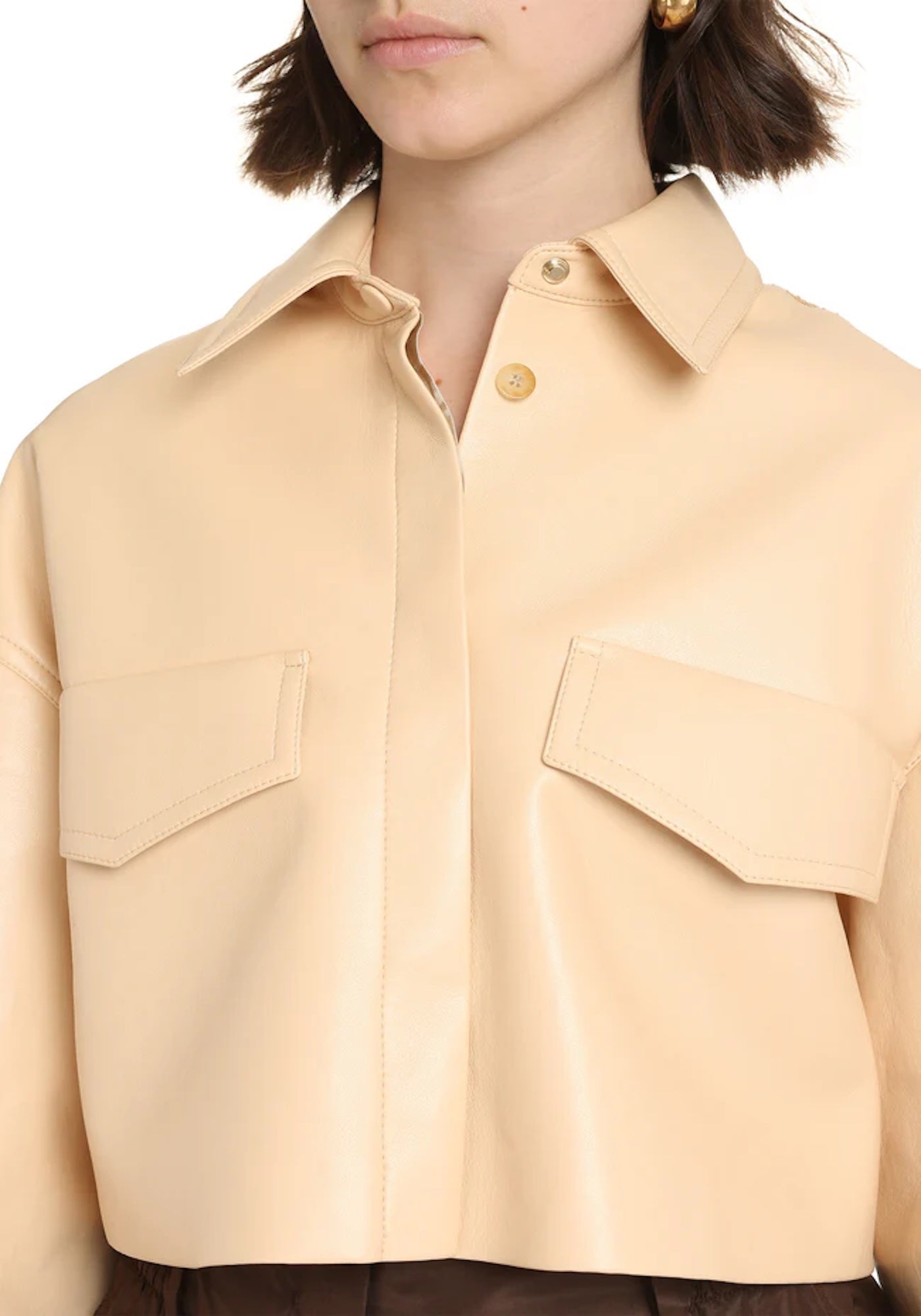 NANUSHKA MARTE LEATHER JACKET