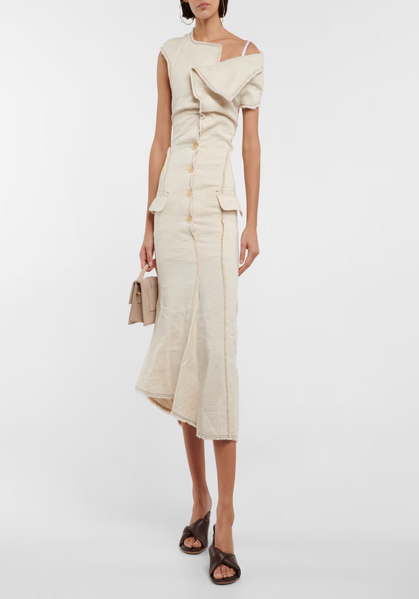 VESTIDO MIDI LA ROBE CAMARGUE