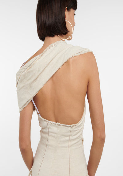 VESTIDO MIDI LA ROBE CAMARGUE