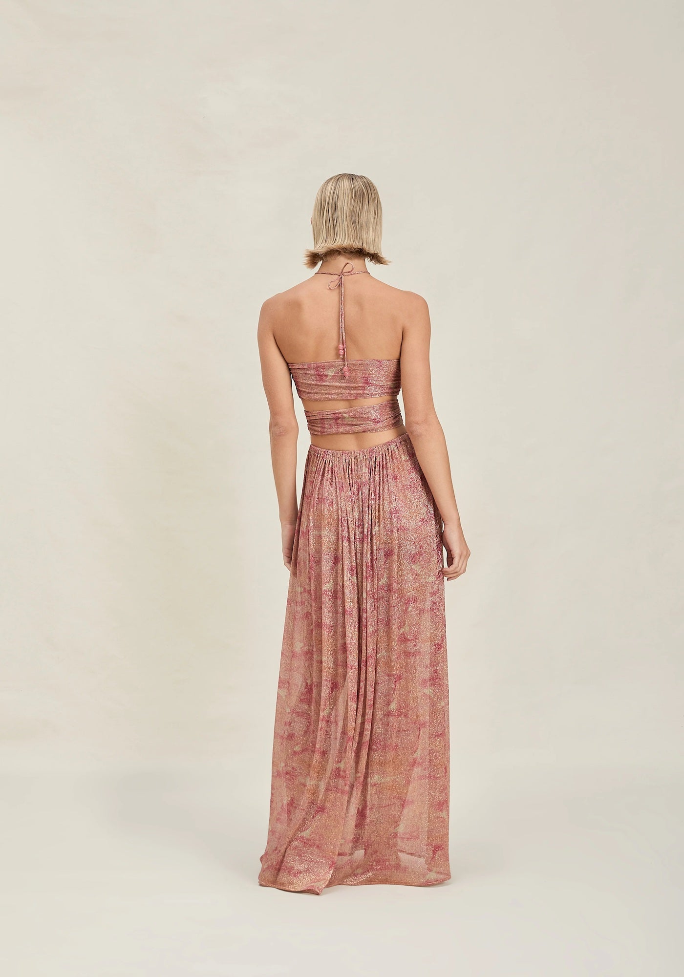 canyon rose bridesmaid dresses Flowy Satin V-neckline A-line Desert Rose Bridesmaids or Evening Gown BD105 Flowy Satin V-neckline A-line Desert Rose Bridesmaids or Evening Gown