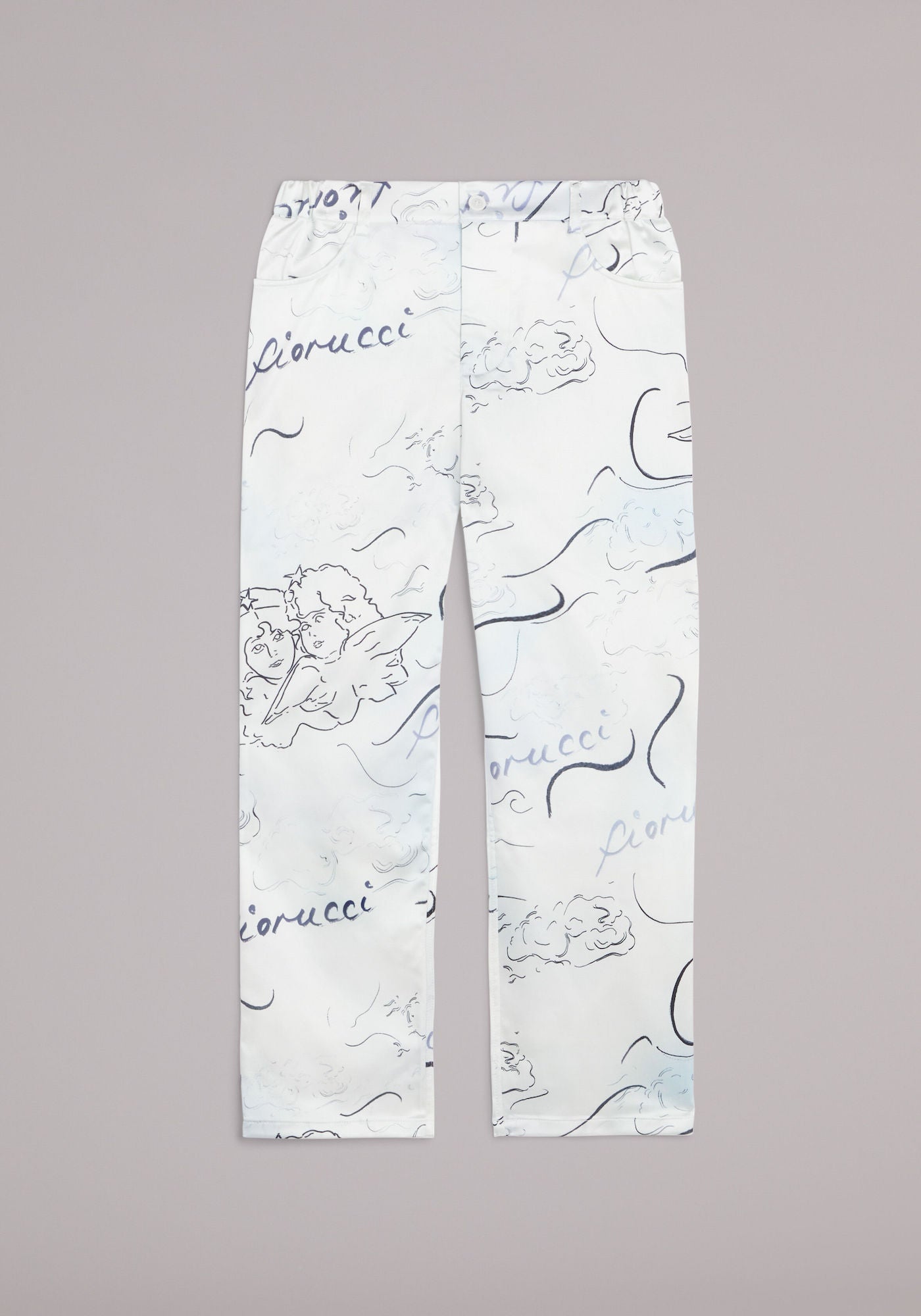 SKETCH ANGEL TROUSERS IN WHITE