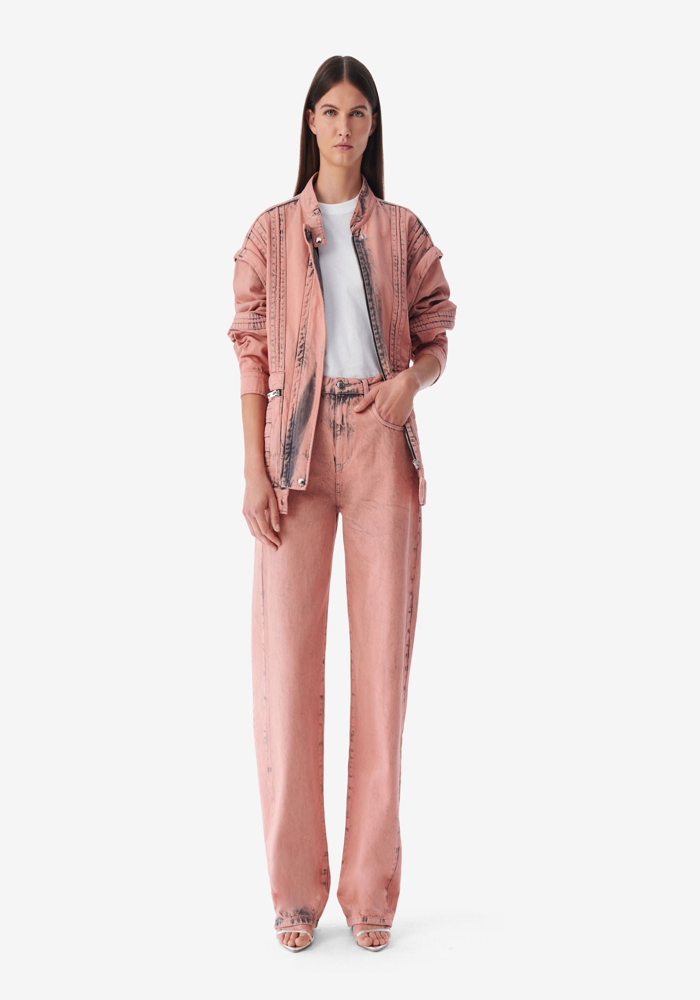 ODIL OUTERWEAR IN BLUSH PINK