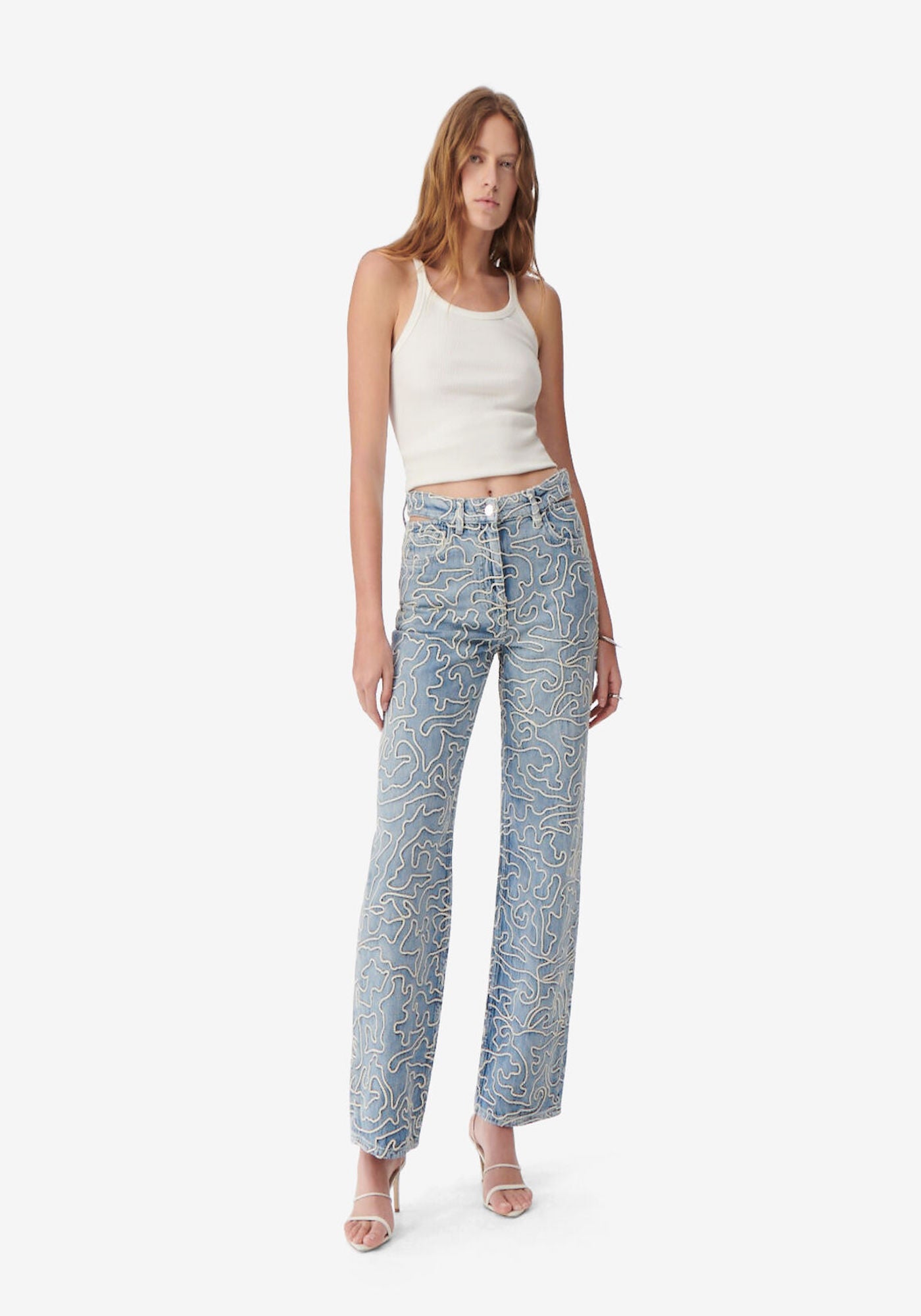 LAMBERT PANTS IN ICE BLUE