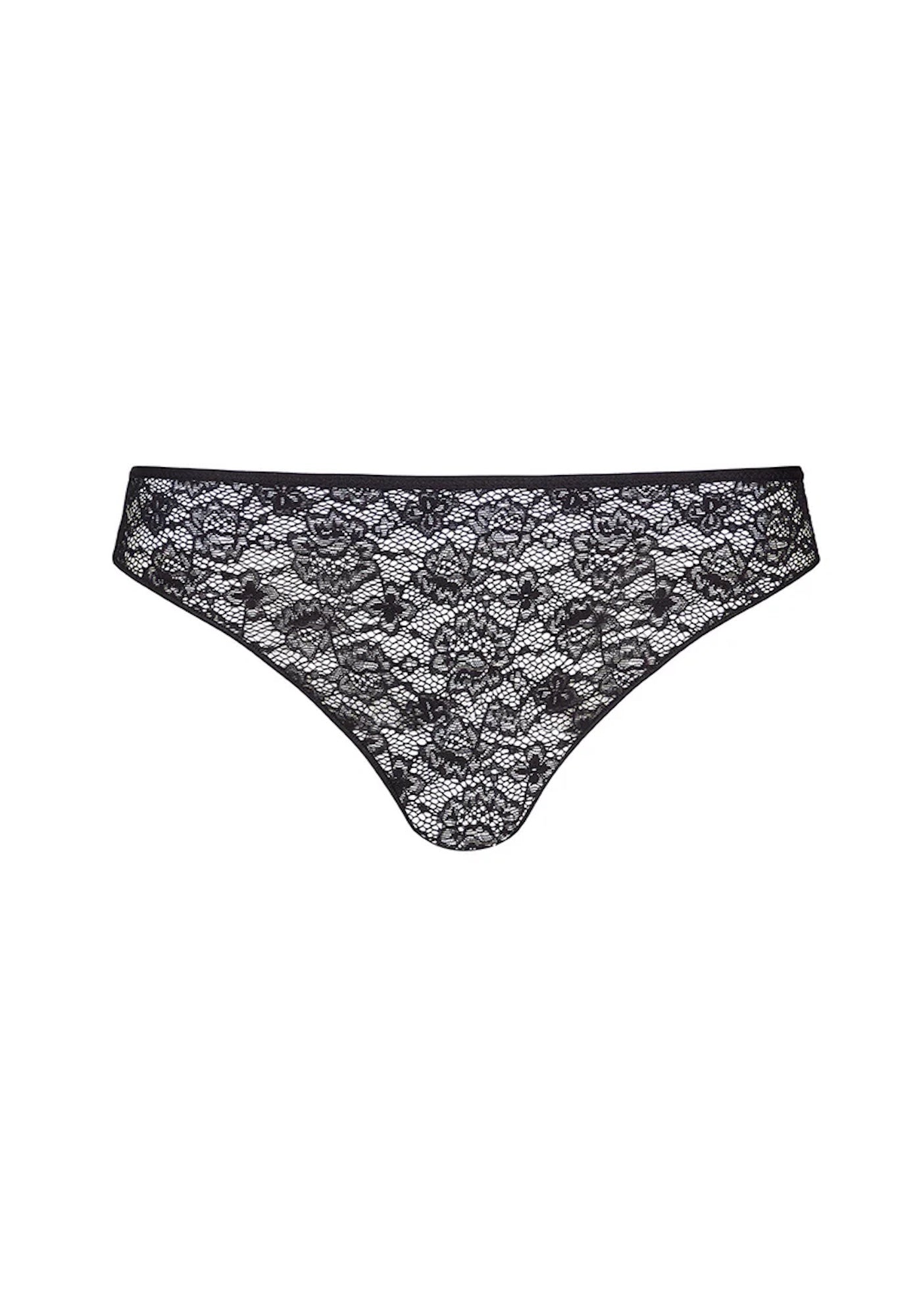 LACE LO BOTTOM IN BLACK