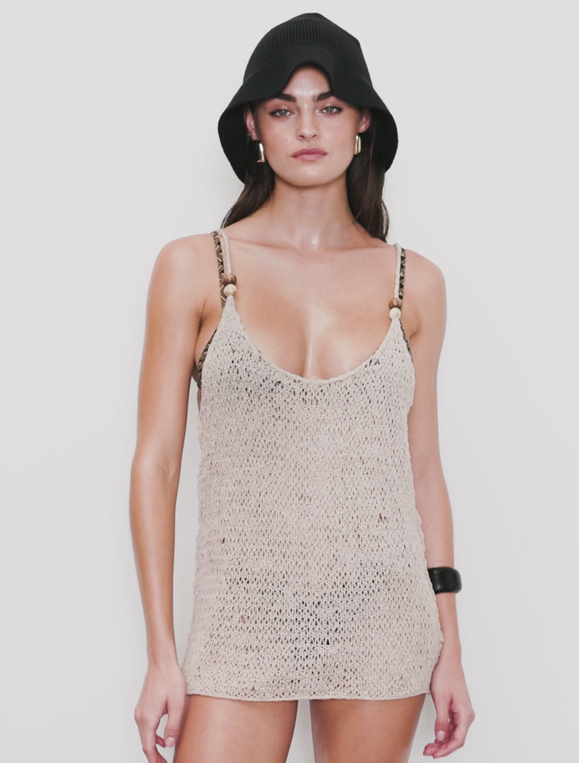 MIRA DRESS IN MINERAL