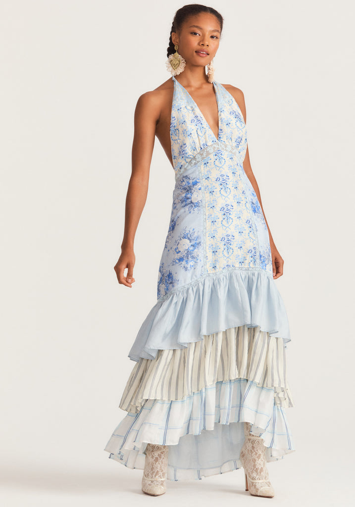 Sicilia outlet ruffle dress