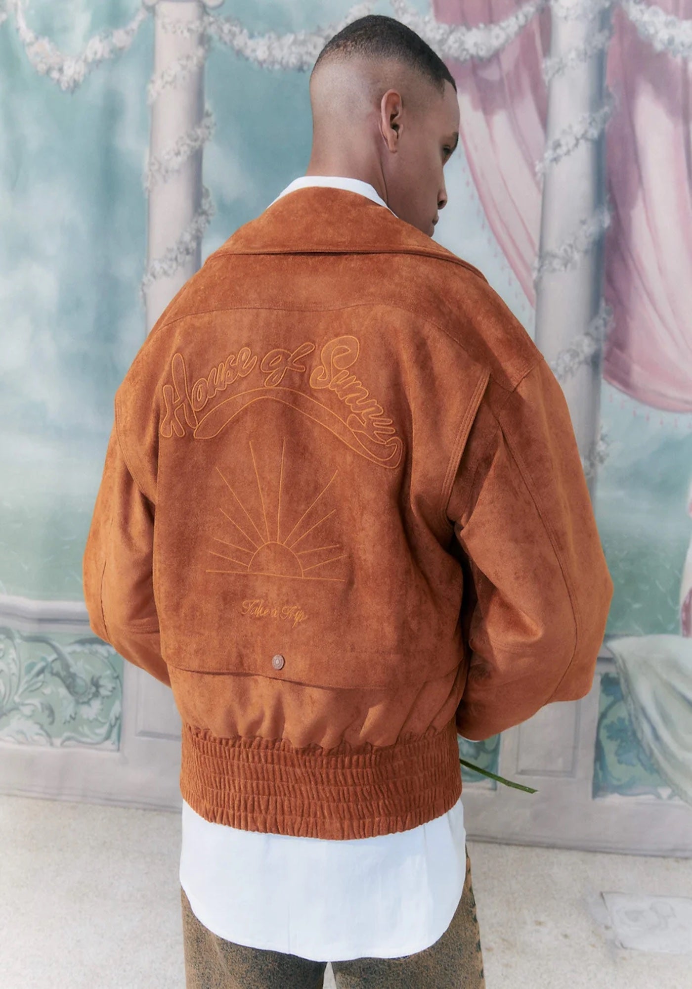 THE HYBRID JACKET IN TOBACCO