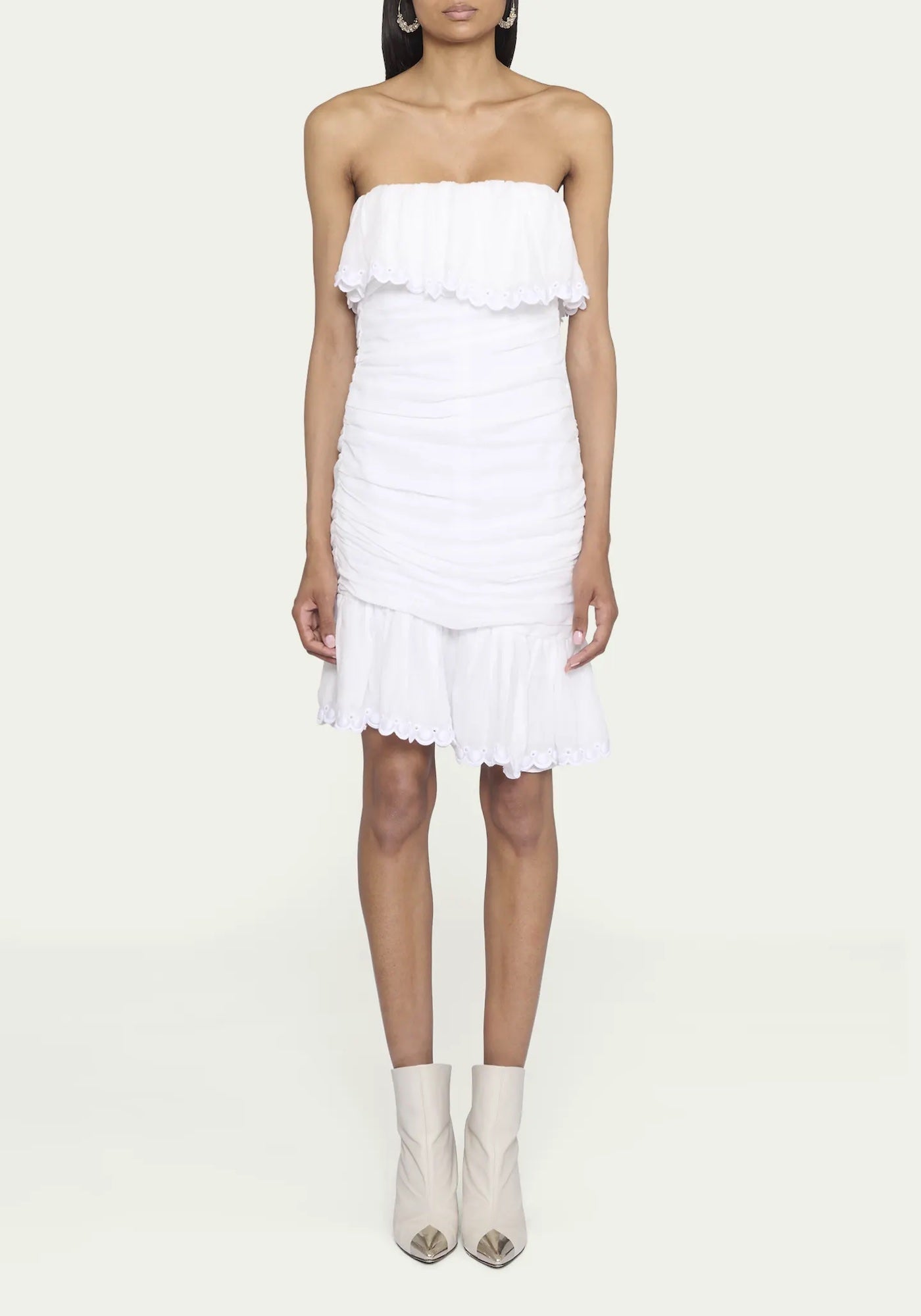 OXANI DRESS IN WHITE